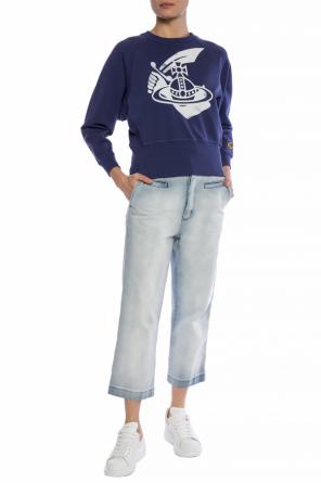Logo-printed sweatshirt, zdjęcie 2 Logo-printed sweatshirt od Vivienne Westwood